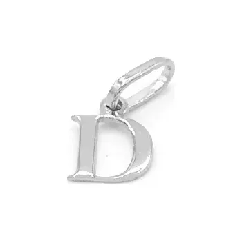 Přívěsek Přívěsek z bílého zlata, písmeno D 0,20g