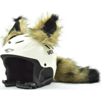 Velforia Ozdoba na helmu – Veverka (hnědá)