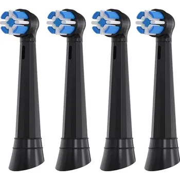 Péče o chrup BMK Hlavice ke kartáčkům Oral-b řady iO, černé, 4 ks, kompatibilní s Oral-b iO Gentle Care