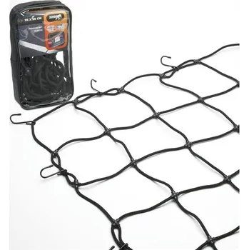 Přívěs k motorovému vozidlu ACI Pružná zavazadlová síť, rozměr 95x95 cm + 12 háčků