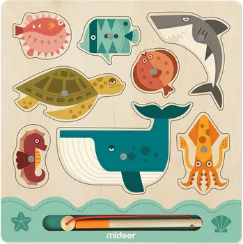 Hlavolam Mideer Vkládací puzzle Lovení rybek MD2050