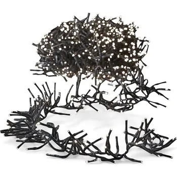 Vánoční dekorace Venkovní LED vánoční girlanda řetěz 5 m 250 led - studená bílá