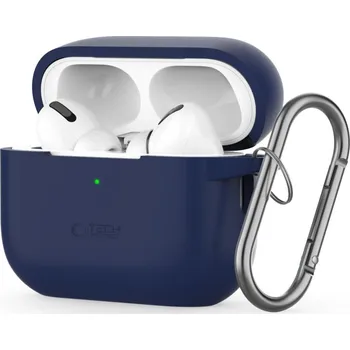 Příslušenství pro sluchátka POUZDRO TECH-PROTECT SILICONE HOOK APPLE AIRPODS PRO 1 / 2 NAVY BLUE