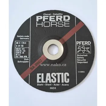 Brusný kotouč PFERD brusný kotouč 180x4x22,23mm INOX, E 178-4 A24 SG