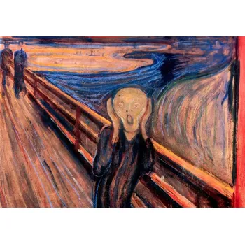 Obraz Reprodukce obrazu VEM13-58 60 x 40 cm Edvard Munch Výkřik