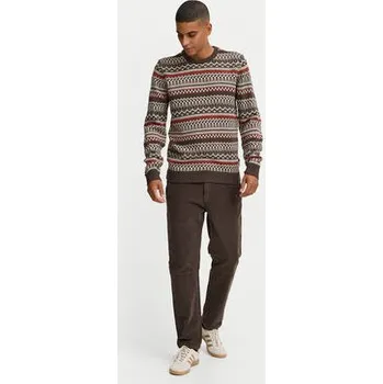 Pánský svetr Blend Svetr 20717485 Hnědá Regular Fit XXL