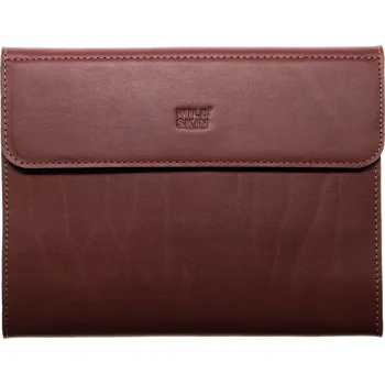 Obal na doklad Kožený obal na letenky a pasy FLYER - Chesnut