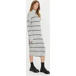 Brave Soul Úpletové šaty LKD-510DOUGA Šedá Regular Fit S