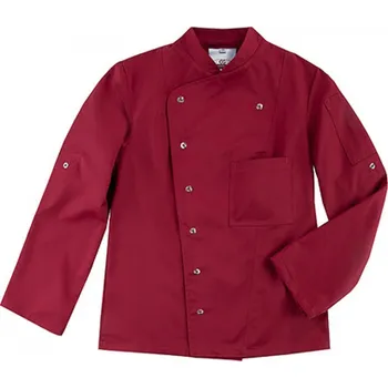 Gastro oděv CG Workwear Dámský kuchařský rondon s rozparkem na zádech Barva: Cherry, Velikost: 40 CGW3105
