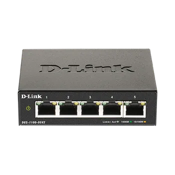Switch D-Link DGS-1100-05V2 Easy Smart Switch 10/100/1000