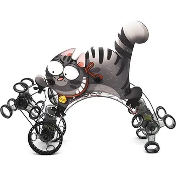 ostatní stavebnice PLAYSTEM Climbing Cat & Hopping Mouse