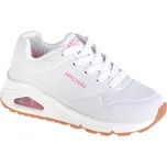 Bílé dívčí tenisky Skechers Uno Stand On Air 310024L-WHP Velikost: 34
