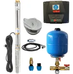 PRODO Domácí vodárna s ponorným čerpadlem 3 - SDM33 s frekvenčním měničem - RTS - odolnost proti písku - Prodloužená záruka 4 roky
