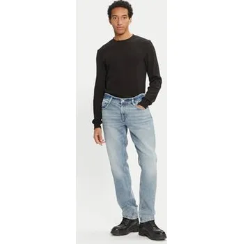 Pánské džíny Mustang Jeansy Denver 1015522 Modrá Straight Fit 33_32