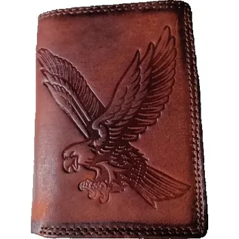 Peněženka Kožená peněženka dravec - výška dravec