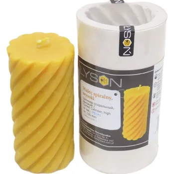 Silikonová Forma na odlévání svíček, Válec spirála 13,5cm