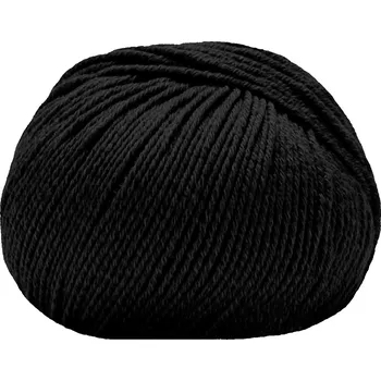 Příze Příze Lana Gatto Merinocot černá (Příze Lana Gatto Merinocot černá)