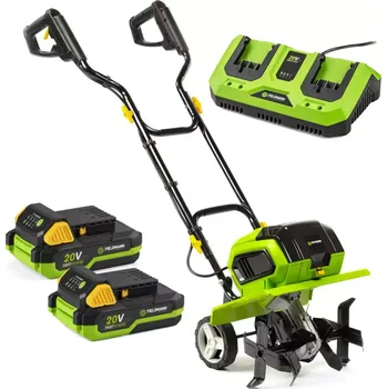 Kultivátor FIELDMANN FZK 70305-0 2x20V + 2x Akumulátor FDUZ 79020 + Nabíječka FDUZ 79110