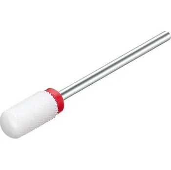 Přípravek na nehty PROMED Keramická fréza 198605 dlouhý kužel, jemná, červená