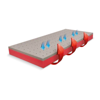 Matrace Zdravotní matrace Řešeto Blue medic junior 80x210 cm