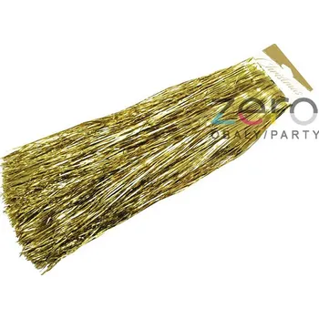 Vánoční ozdoba Lameta vánoční 45x30 cm - zlatá