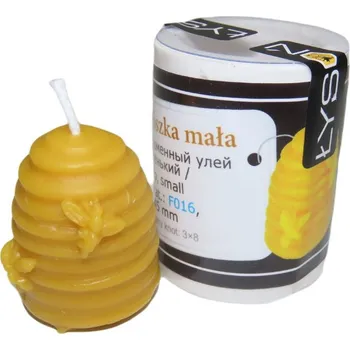 Výroba svíčky Silikonová forma úl 4,5 cm