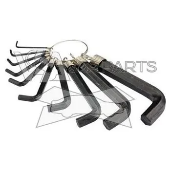 Klíč TOYA Sada klíčů imbus, 10 ks