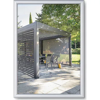 Klaprám A2 (625 × 451 mm) protipožární do únikových cest