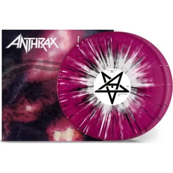 Zahraniční hudba Anthrax - Sound Of White Noise (2LP, NB1206-7) - Anthrax [2LP] (Limited, Coloured, Transparent Violet White Black Splatter Vinyl)