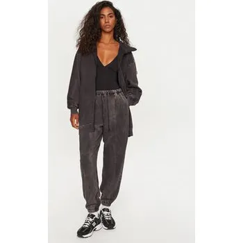 Pánská mikina Deha Mikina C12160 Černá Loose Fit XS