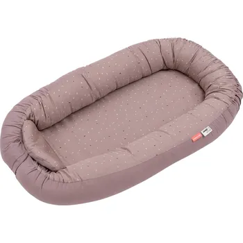 Zavinovačka Růžové bavlněné hnízdečko Done by Deer Confetti 93 cm