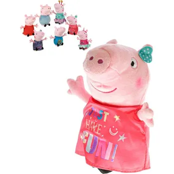 plyšák PLYŠ Prasátko Peppa Pig 20cm Happy party 7 druhů *PLYŠOVÉ HRAČKY*