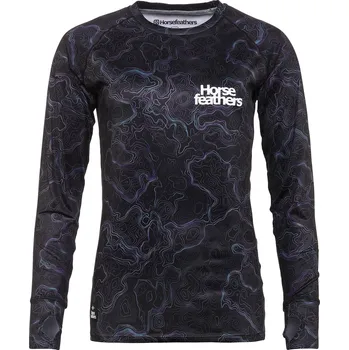 Tričko Horsefeathers Mirra Top contour lines S 2025 - Odesíláme do 24 hodin