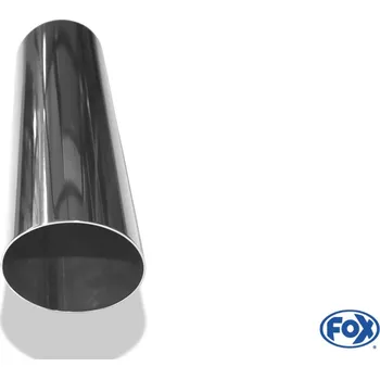 Anschweißendrohr Typ 14 Ø 76 mm / délka: 300 mm - kulatý / FOX 14-0760300