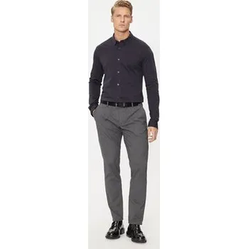 Pánská košile Only & Sons Košile Robin 22031023 Tmavomodrá Slim Fit XL