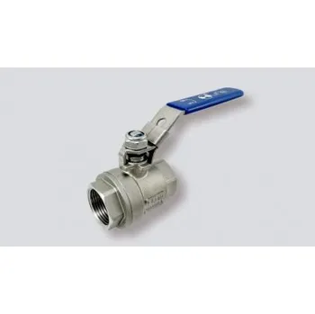 Ventil kulový kohout 2"1/2 NEREZ plnoprůtok.,PN 50,T= -20-180°C, 1.4408