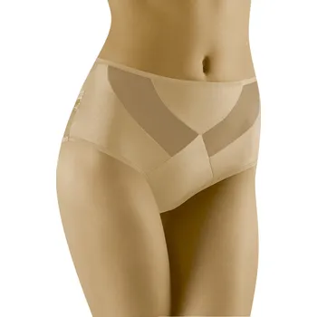 Kalhotky Wol-Bar Kalhotky Xizi Béžové s Vysokým Sedem, XL i510_52345549709