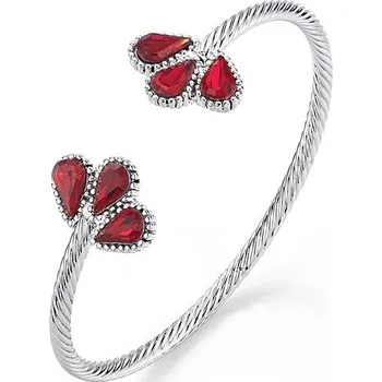 Náramek Intrigue Náramek s krystaly 60497