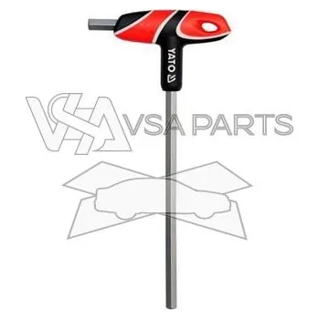 Dílna YATO Klíč imbusový 10,0 mm, typ '' T ''