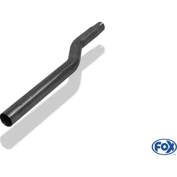 Střední díl výfuku FOX Nerezový výfuk | Spojovací trubka - Audi A4 (B5), 1.9 TDi, 1994-2001, AU060040-VB1