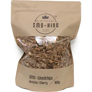Tuhé palivo Dřevěná štěpka cherry 800g Smo-King