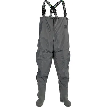 Prsačky Preston prsačky Heavy Duty Chest Waders, 46 (Ještě odolnější rybářské brodící gumáky, které jsou v inkriminovaných místech zesílené.)