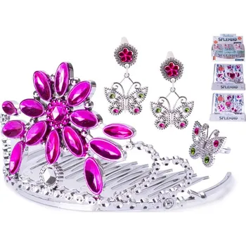 Hračka pro nejmenší Majjam Sada krásy s korunkou - 3 druhy