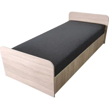 Dětská postel Nábytek PEGAS s.r.o. Válenda s bočními čely Jenar šedá