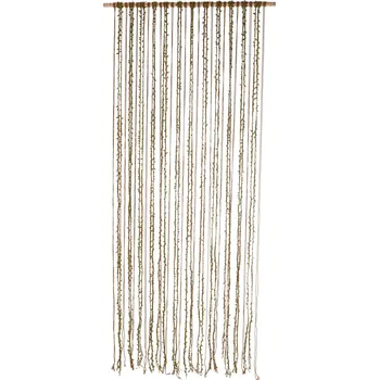 Korálkový závěs Macrame listí 90 x 200 cm Závěs Korálkový závěs Macrame listí 90 x 200 cm