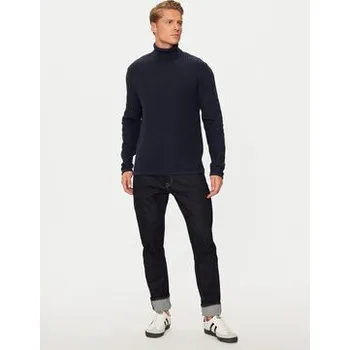 Pánské oblečení Jack & Jones Rolák Cooper 12259310 Tmavomodrá Regular Fit XL