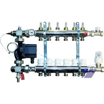 rozdělovač topení Rozdělovač BIANCHI CRM-8 / SP4 smontované včetně skříně - šířka 795mm