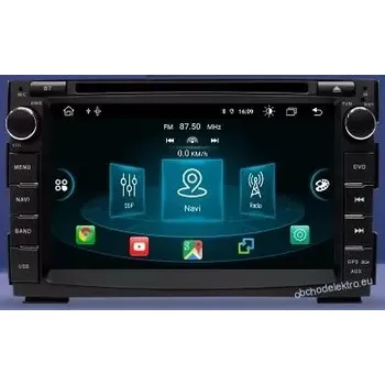 GPS navigace Android 12 Car Multimedia pro Kia Ceed 2010 2011 2012 Venga 64GB