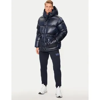 Dámská větrovka EA7 Emporio Armani Vatovaná bunda 6DPB31 PN2MZ 1562 Tmavomodrá Regular Fit L