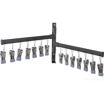 Věšák Dvouramenný KOLÍČKOVNÍK | věšák s 14 kolíčky